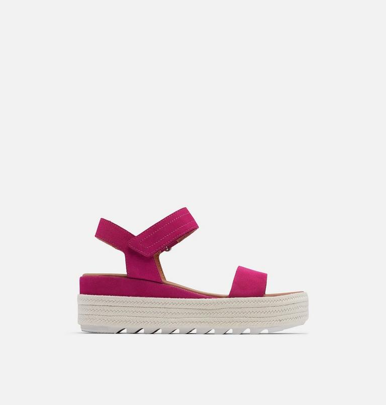 Women's Cameron Flatform Sandal, Color: Fuchsia Fizz, Sea Salt, image 1