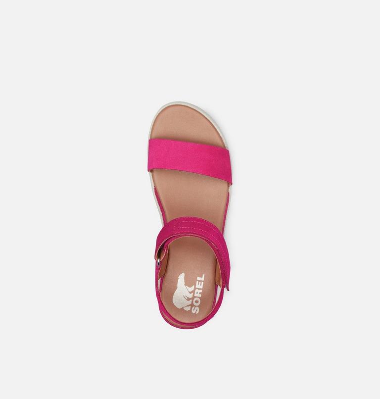 Women's Cameron Flatform Sandal, Color: Fuchsia Fizz, Sea Salt, image 5