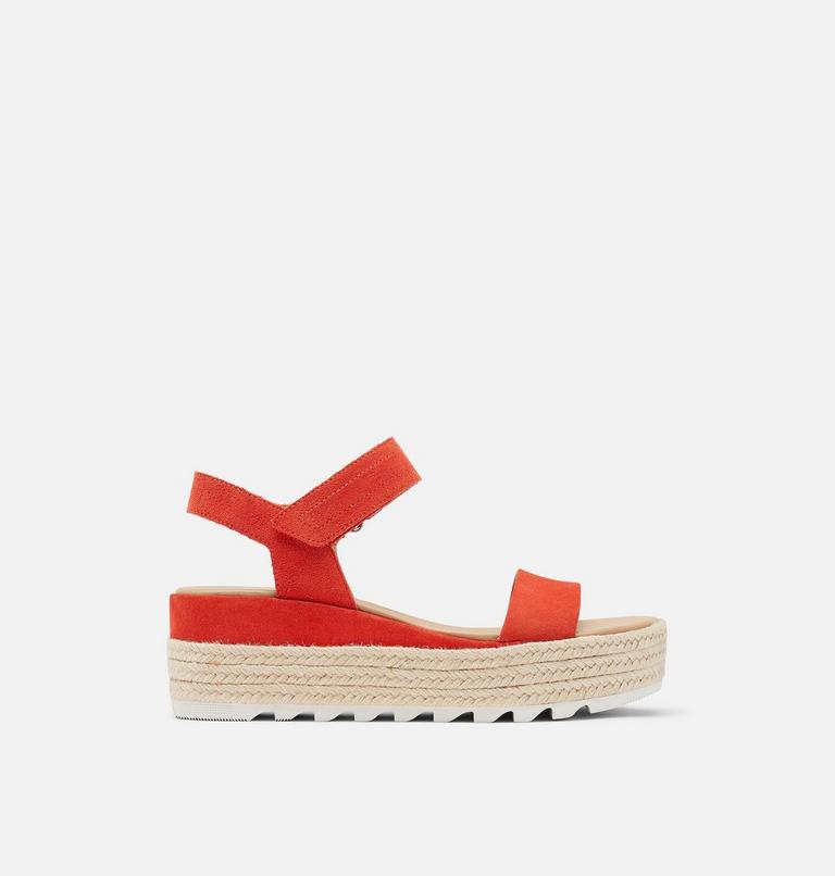 Women's Cameron Flatform Sandal, Color: Signal Red, image 1