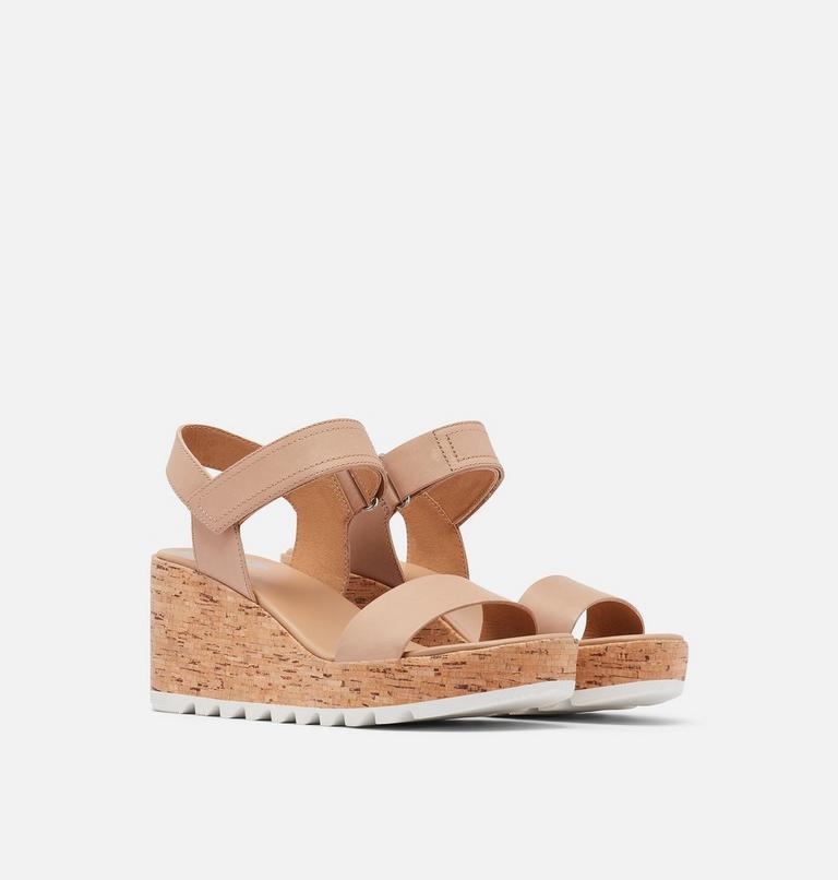 CAMERON� WEDGE SANDAL | 246 | 9, Color: Honest Beige, image 2