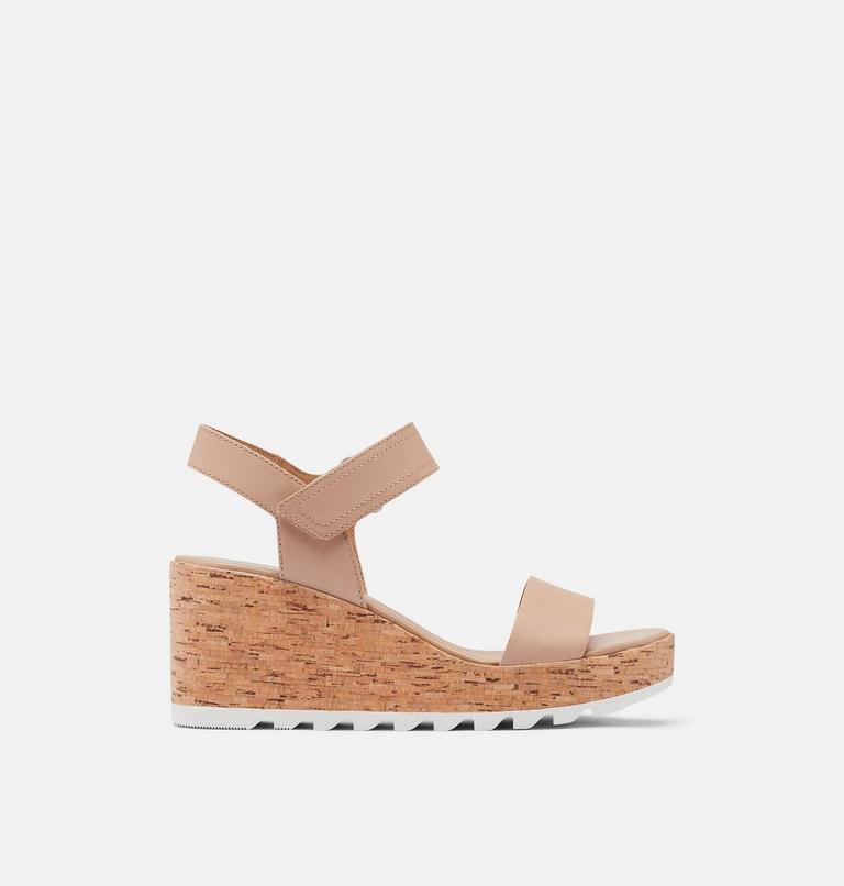 CAMERON� WEDGE SANDAL | 246 | 9, Color: Honest Beige, image 1