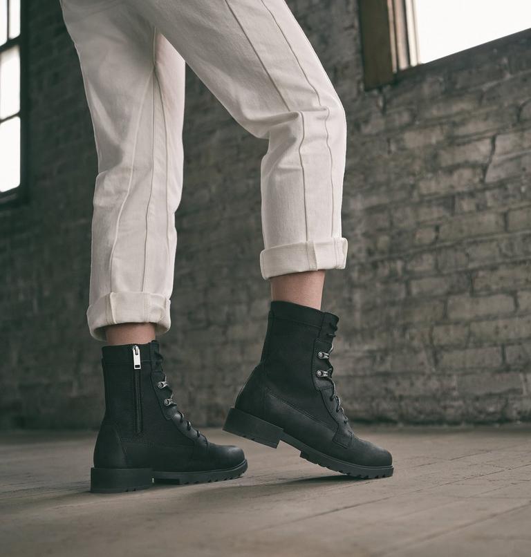 Women's Emelie II Lace Waterproof Tall Boot, Color: Black, Black, image 10