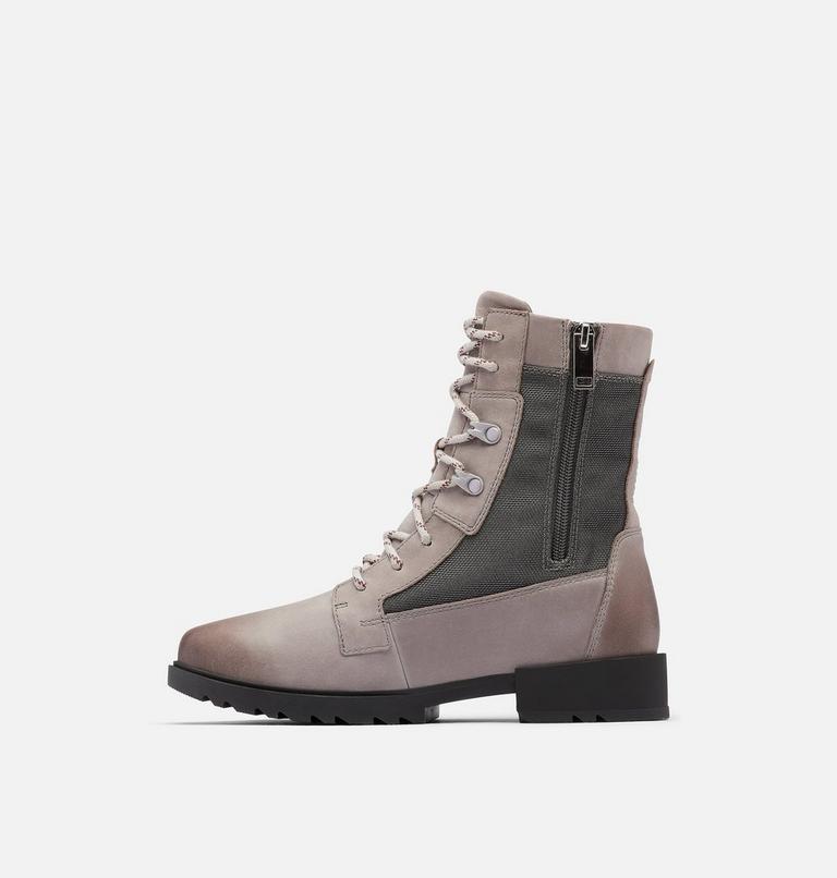 Women's Emelie II Lace Waterproof Tall Boot, Color: Quarry, Grill, image 4