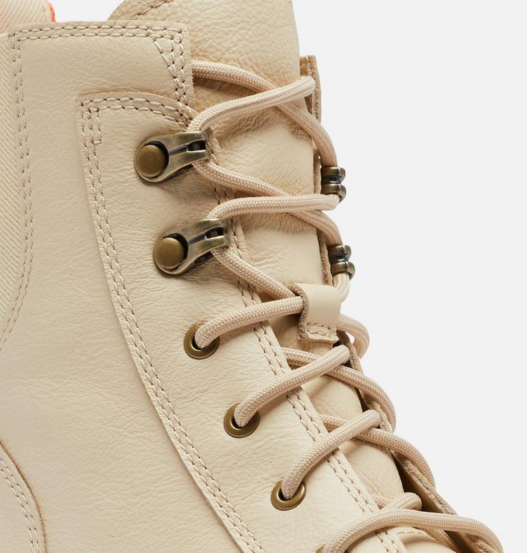 Women's Brex Boot Lace, Color: Bleached Ceramic, Optimized Orange, image 8