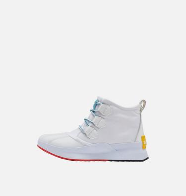OUT N ABOUT III Classic Women's Waterproof Boot, Color: White, Cyber Yellow, image 12
