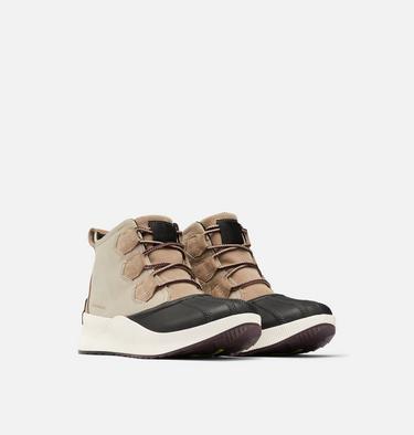 OUT N ABOUT III Classic Women's Waterproof Boot, Color: Omega Taupe, Black, image 2