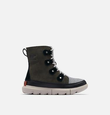 Botte d'Hiver SOREL Explorer II Joan Femme, Color: Jet, Vapor, image 13