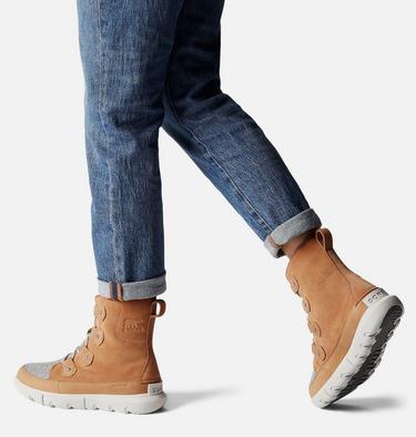 Women's SOREL Explorer II Joan Winter Boot, Color: Tawny Buff, Moonstone, image 2