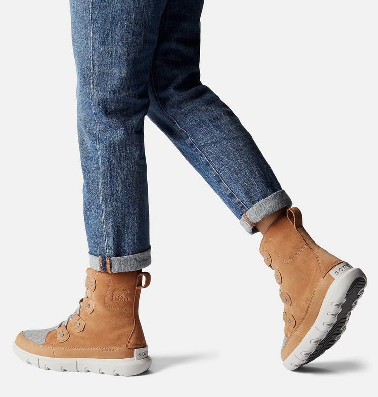 SOREL EXPLORER II JOAN FELT WP | 253 | 8.5, Color: Tawny Buff, Moonstone, image 7