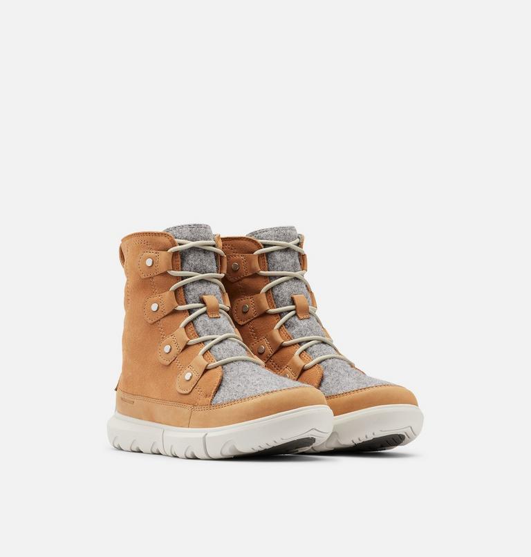 SOREL EXPLORER II JOAN FELT WP | 253 | 8.5, Color: Tawny Buff, Moonstone, image 2