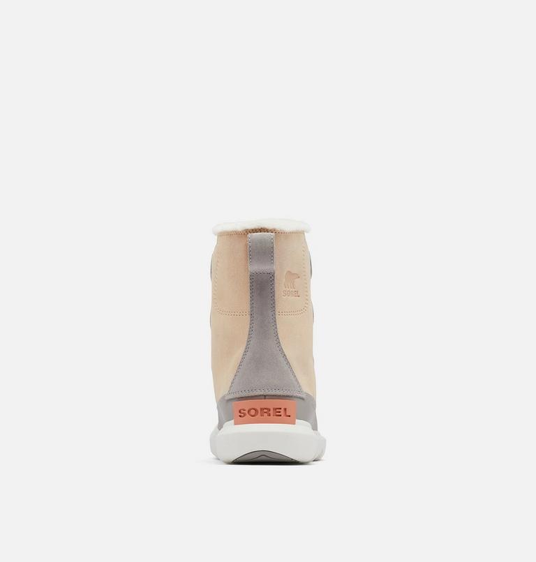 Women's SOREL Explorer II Joan Winter Boot, Color: Nova Sand, Sea Salt, image 3