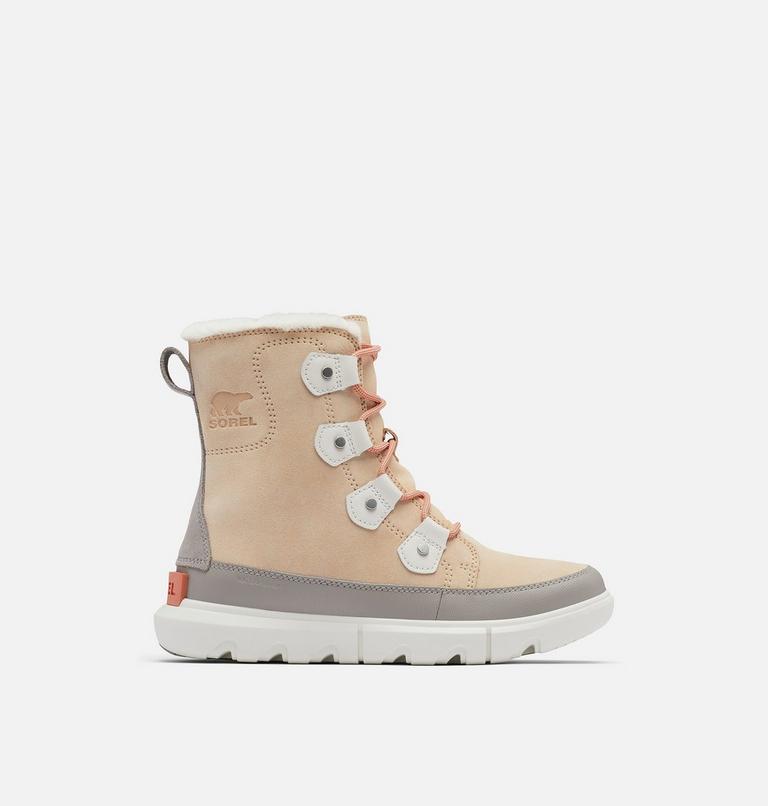 Women's SOREL Explorer II Joan Winter Boot, Color: Nova Sand, Sea Salt, image 1