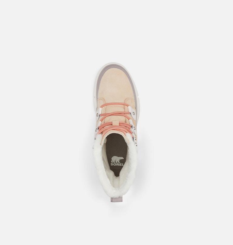 Women's SOREL Explorer II Joan Winter Boot, Color: Nova Sand, Sea Salt, image 5