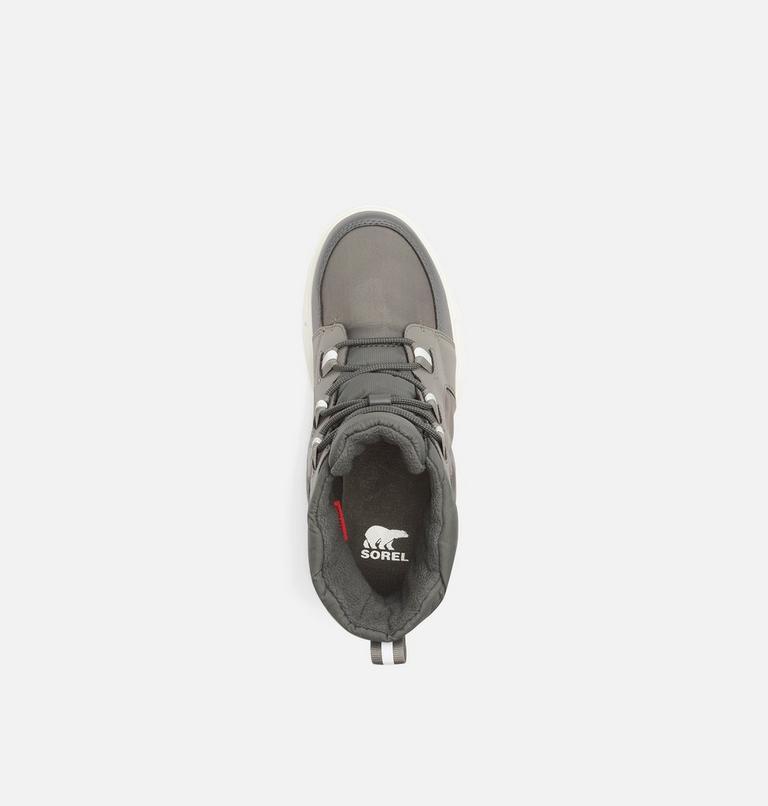Women's SOREL Explorer II Carnival Sport Sneaker Boot, Color: Quarry, Sea Salt, image 5