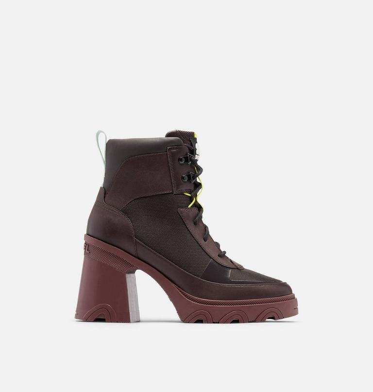 Women's Brex Heel Lace Bootie, Color: New Cinder, Sea Sprite, image 1