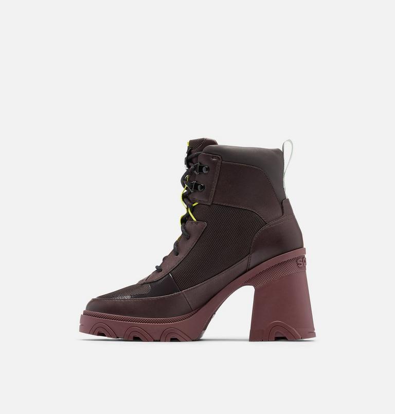 Women's Brex Heel Lace Bootie, Color: New Cinder, Sea Sprite, image 4