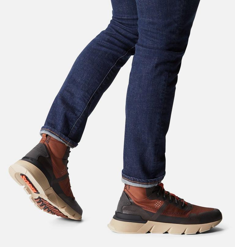 Men's Kinetic Rush Mid Sneaker, Color: Dark Amber, Buffalo, image 7