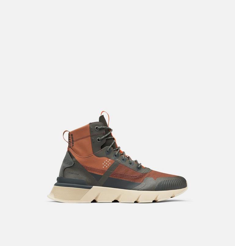 Men's Kinetic Rush Mid Sneaker, Color: Dark Amber, Buffalo, image 1
