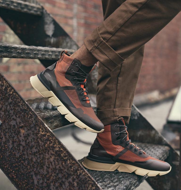 Men's Kinetic Rush Mid Sneaker, Color: Dark Amber, Buffalo, image 10