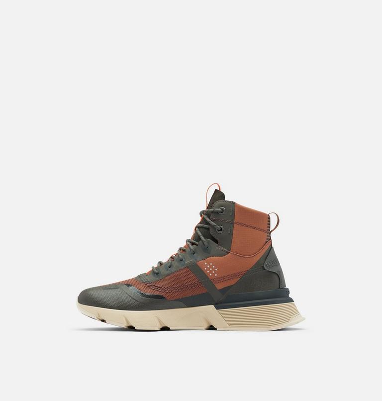 Men's Kinetic Rush Mid Sneaker, Color: Dark Amber, Buffalo, image 4