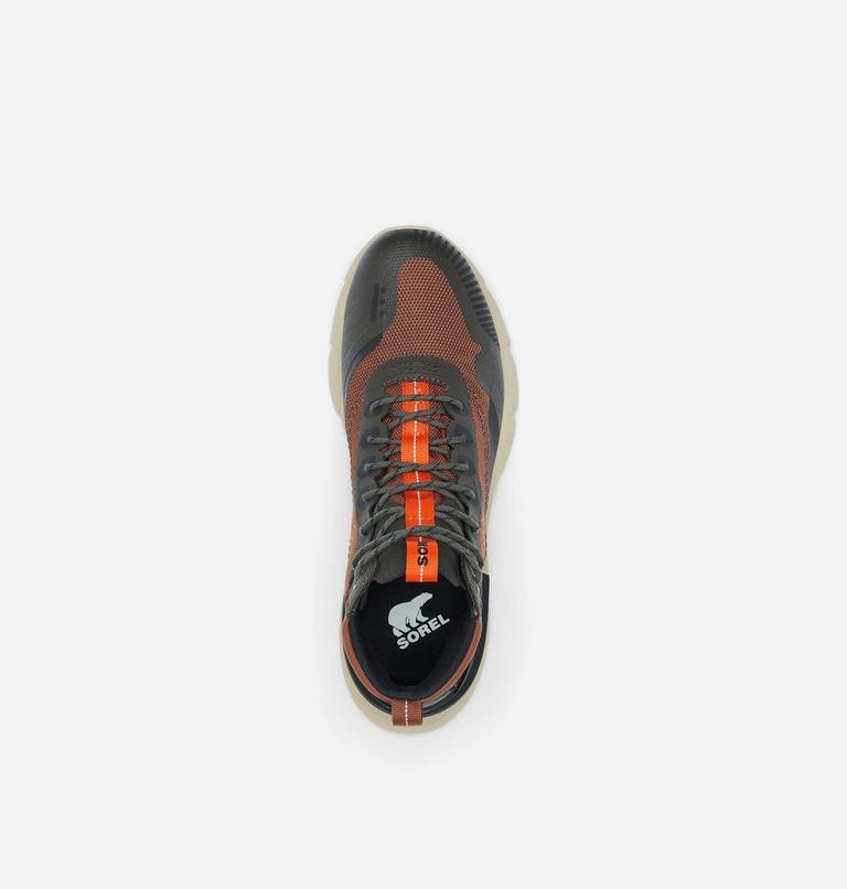 Men's Kinetic Rush Mid Sneaker, Color: Dark Amber, Buffalo, image 5