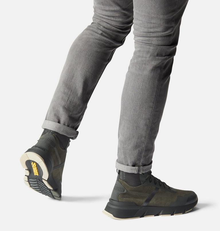 Men's Kinetic Rush Mid Sneaker, Color: Alpine Tundra, Dark Moss, image 7