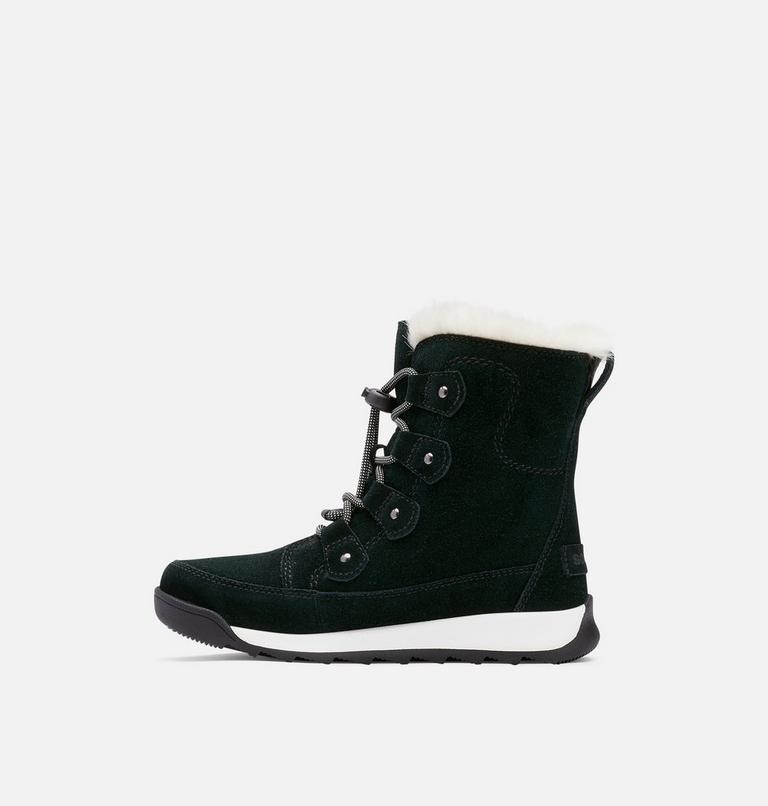 Kids' Whitney II Joan Lace Winter Boot, Color: Black, Fawn, image 4