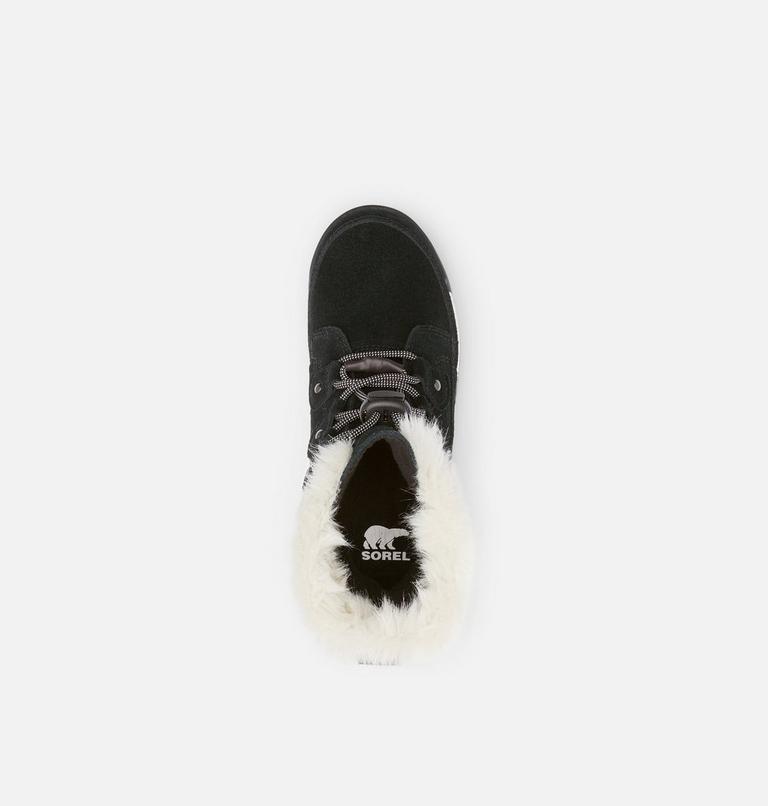 Kids' Whitney II Joan Lace Winter Boot, Color: Black, Fawn, image 5
