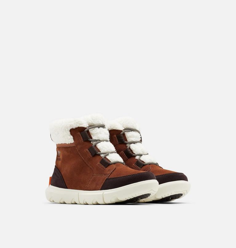 SOREL EXPLORER� II CARNIVAL COZY WP | 263 | 11, Color: Wood, Chalk, image 2