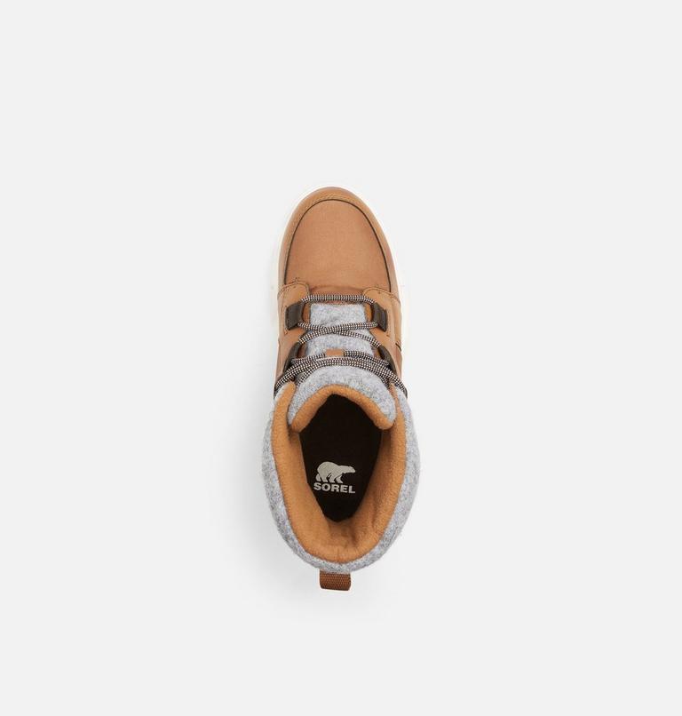 Women's Sorel Explorer II Carnival Felt Boot, Color: Velvet Tan, Blackened Brown, image 5