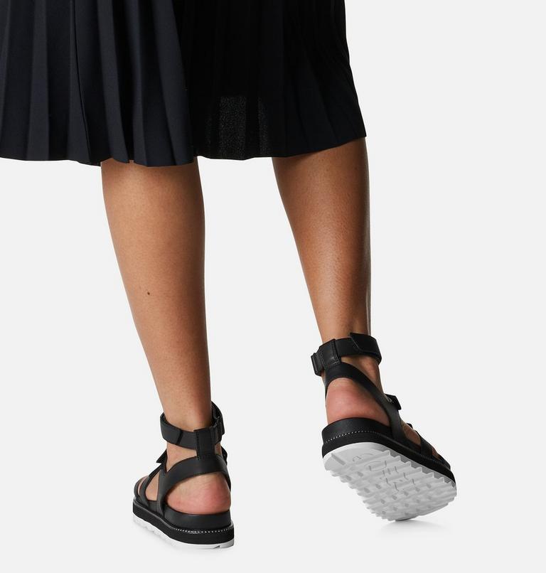 Women's Roaming Multi Strap Sandal, Color: Black, Sea Salt, image 8