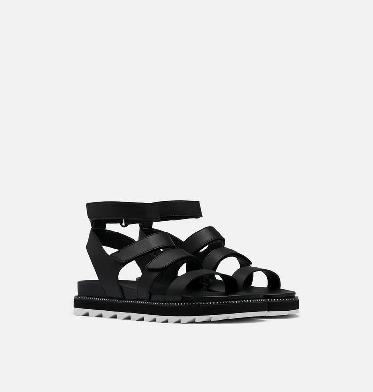 Women's Roaming Multi Strap Sandal, Color: Black, Sea Salt, image 2