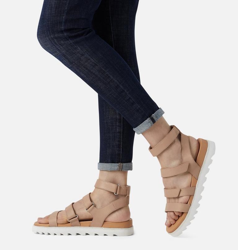 Women's Roaming Multi Strap Sandal, Color: Honest Beige, image 7