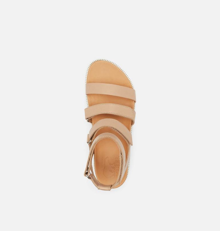 Women's Roaming Multi Strap Sandal, Color: Honest Beige, image 5