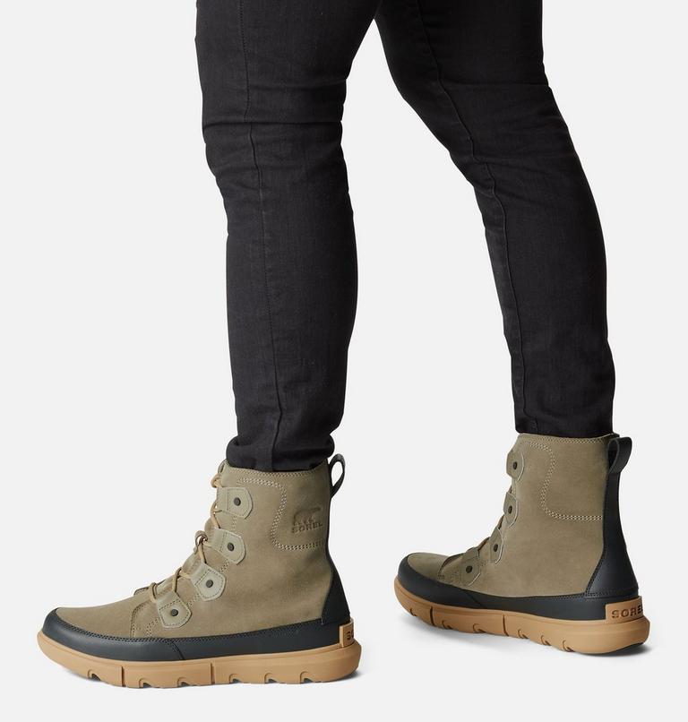 SOREL EXPLORER BOOT WP | 365 | 14, Color: Sage, Dark Moss, image 7