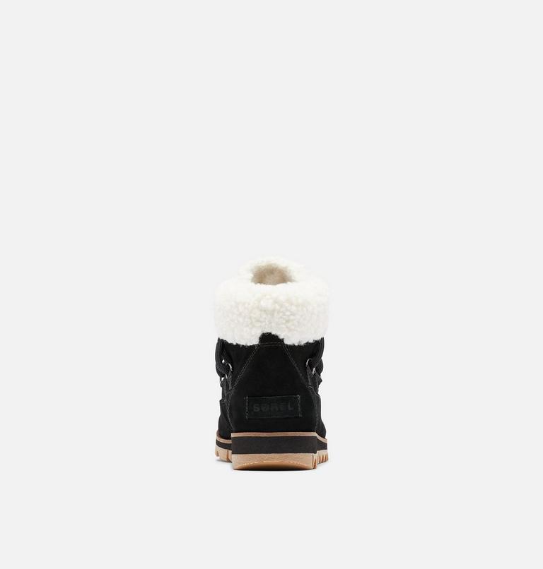 Women's Harlow Lace Cozy Bootie, Color: Black, Gum 10, image 3