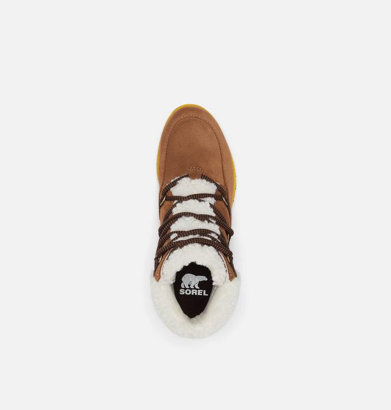 Women's Harlow Lace Cozy Bootie, Color: Velvet Tan, Blackened Brown, image 5