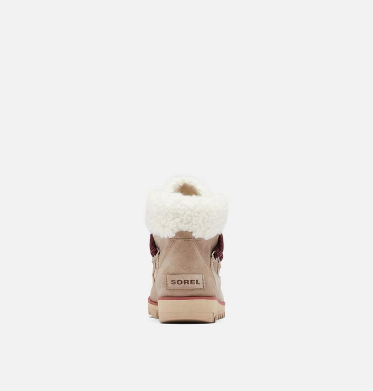 Women's Harlow Lace Cozy Bootie, Color: Omega Taupe, Ancient Fossil, image 3