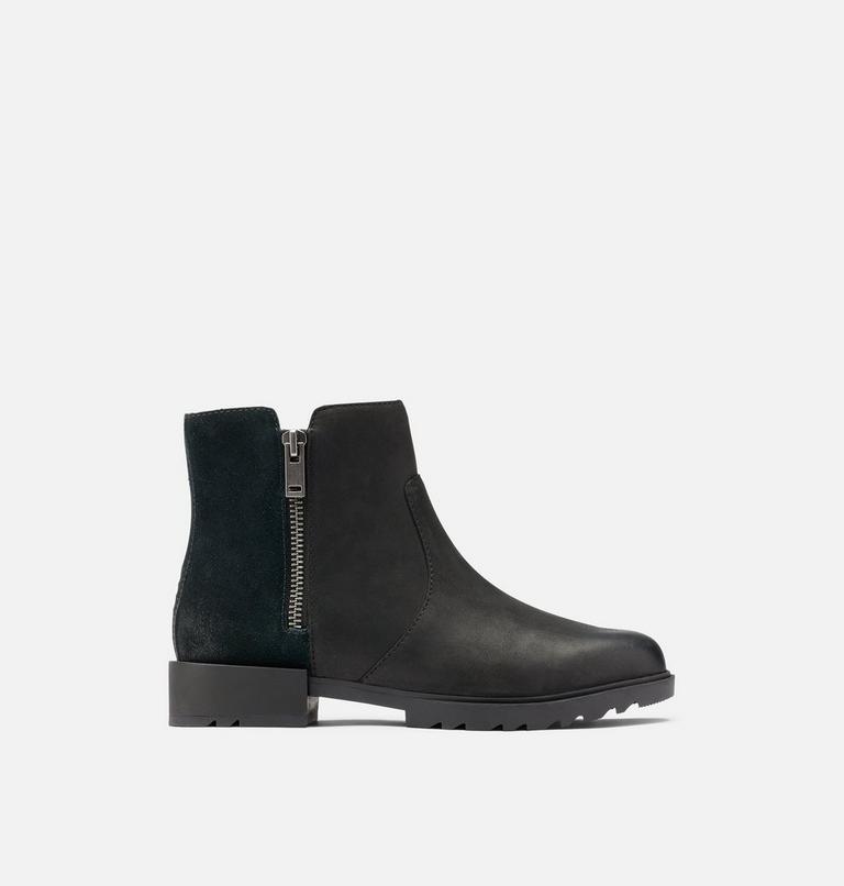 Women's Emelie II Zip Waterproof Ankle Boot, Color: Black, Sea Salt, image 1