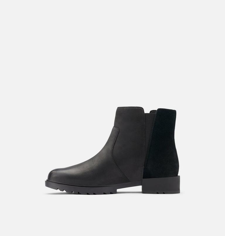 Women's Emelie II Zip Waterproof Ankle Boot, Color: Black, Sea Salt, image 4