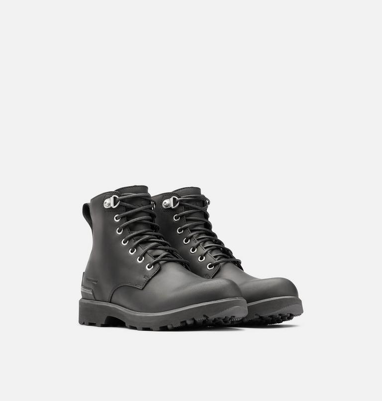 Men's Caribou Six Waterproof Boot, Color: Black, Black, image 2