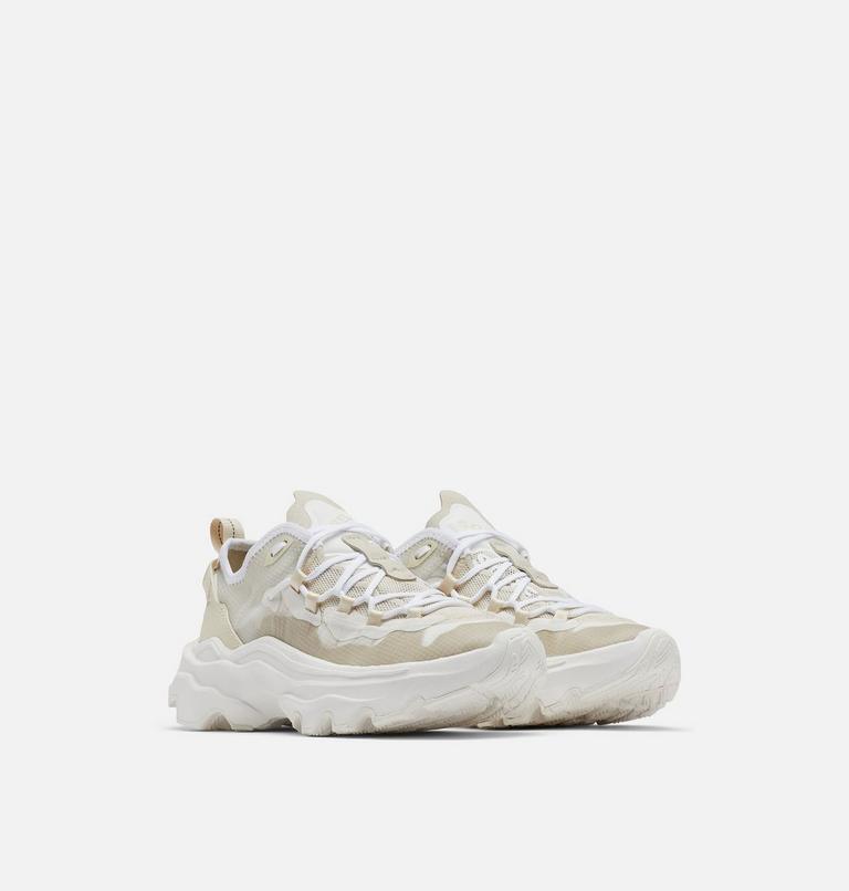 Women's Kinetic Breakthru Tech Lace Sneaker, Color: White, Chalk, image 2