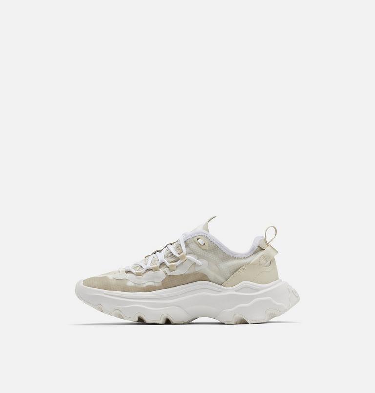 Women's Kinetic Breakthru Tech Lace Sneaker, Color: White, Chalk, image 4