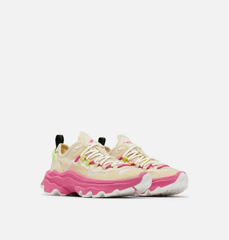 Chaussure de sport &agrave; lacets Kinetic Breakthru Tech pour femme, Color: Bleached Ceramic, Fuchsia Fizz, image 2