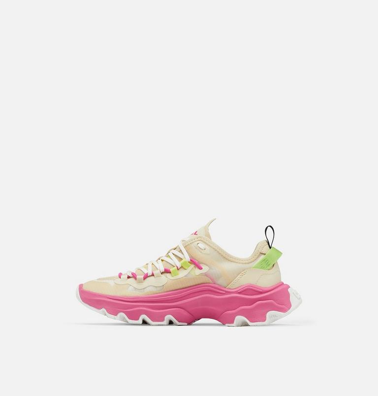 Chaussure de sport &agrave; lacets Kinetic Breakthru Tech pour femme, Color: Bleached Ceramic, Fuchsia Fizz, image 4