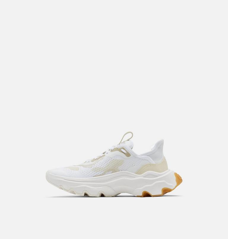 Women's Kinetic Breakthru Day Lace Sneaker, Color: White, Chalk, image 4