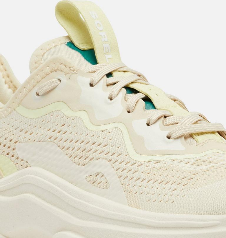 Women's Kinetic Breakthru Day Lace Sneaker, Color: Bleached Ceramic, White, image 8