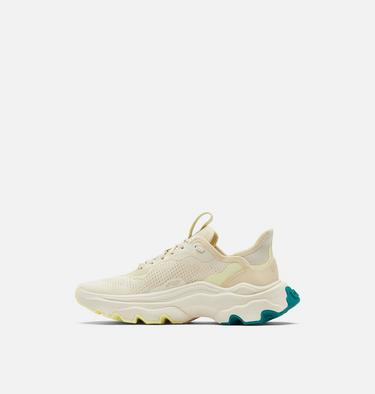 Women's Kinetic Breakthru Day Lace Sneaker, Color: Bleached Ceramic, White, image 4