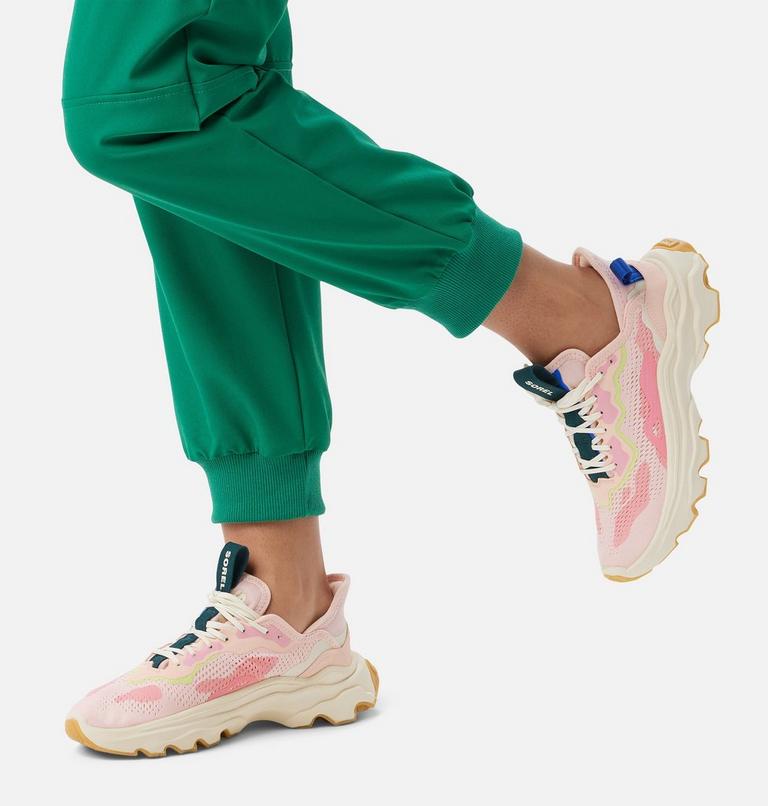 Women's Kinetic Breakthru Day Lace Sneaker, Color: Vintage Pink, Bleached Ceramic, image 7