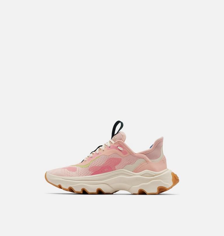 Women's Kinetic Breakthru Day Lace Sneaker, Color: Vintage Pink, Bleached Ceramic, image 4